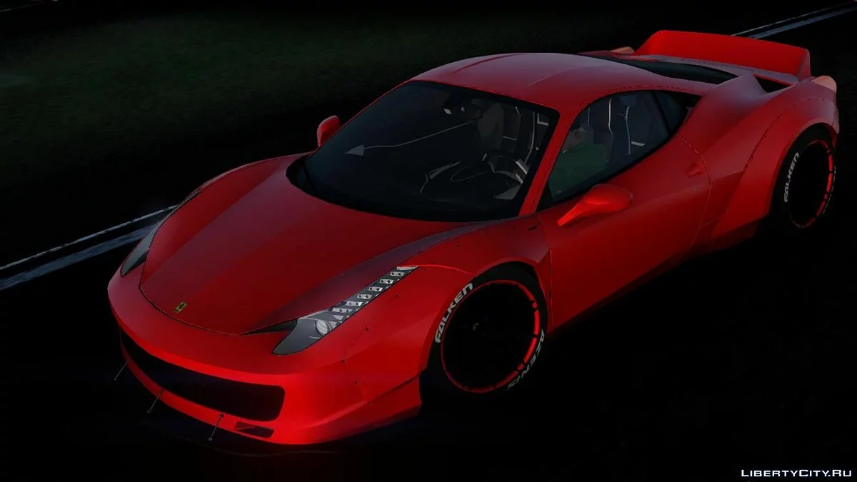 Ferrari 458 Liberty Walk / GTA San Andreas
