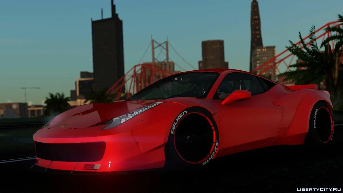 Ferrari 458 Liberty Walk / GTA San Andreas