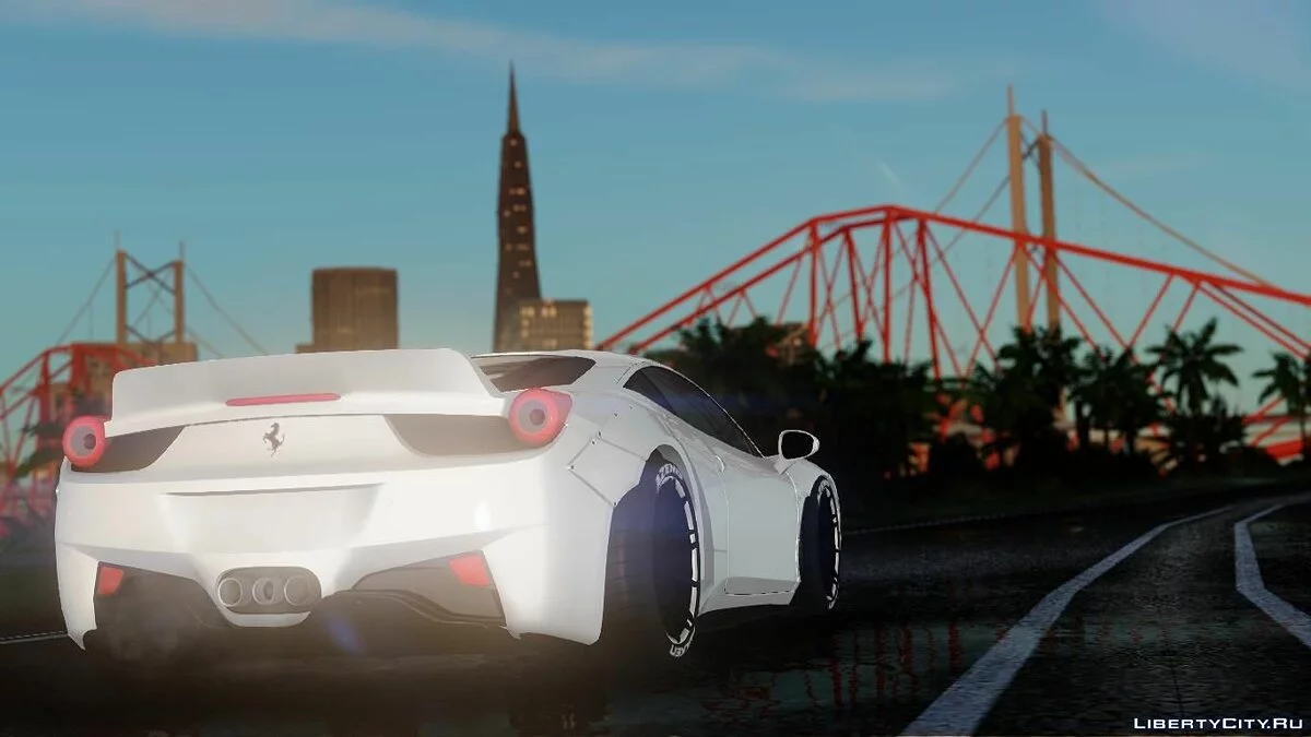 Ferrari 458 Liberty Walk / GTA San Andreas