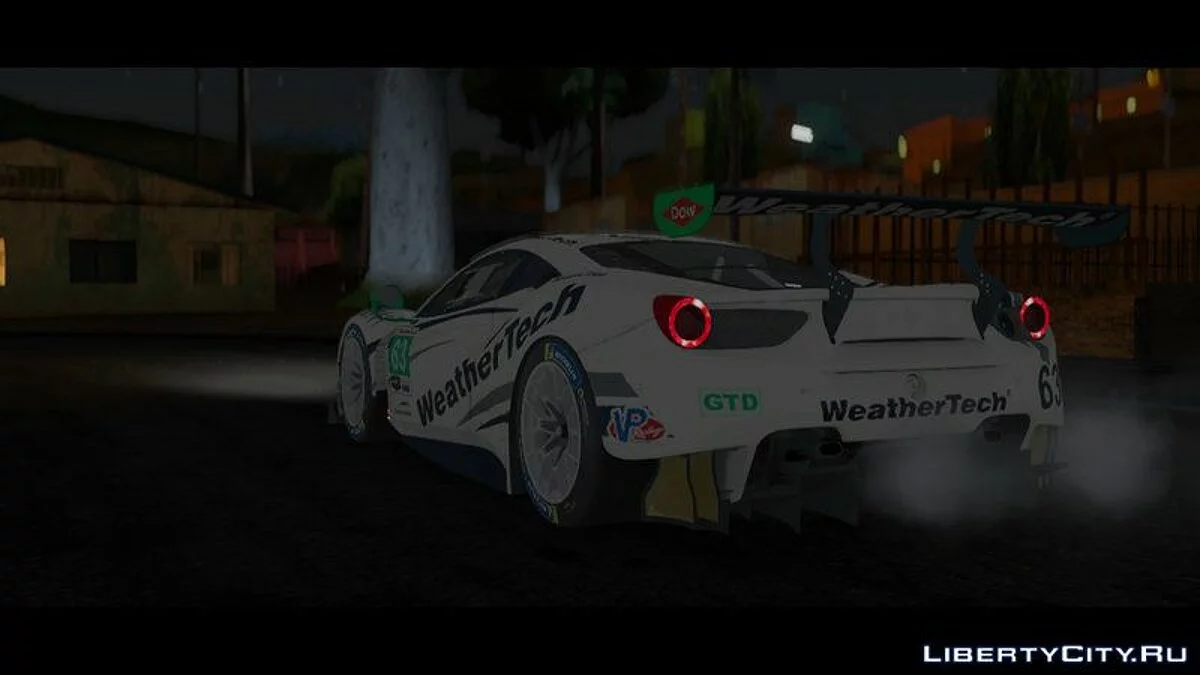 2018 Ferrari 488 GT3 / GTA San Andreas
