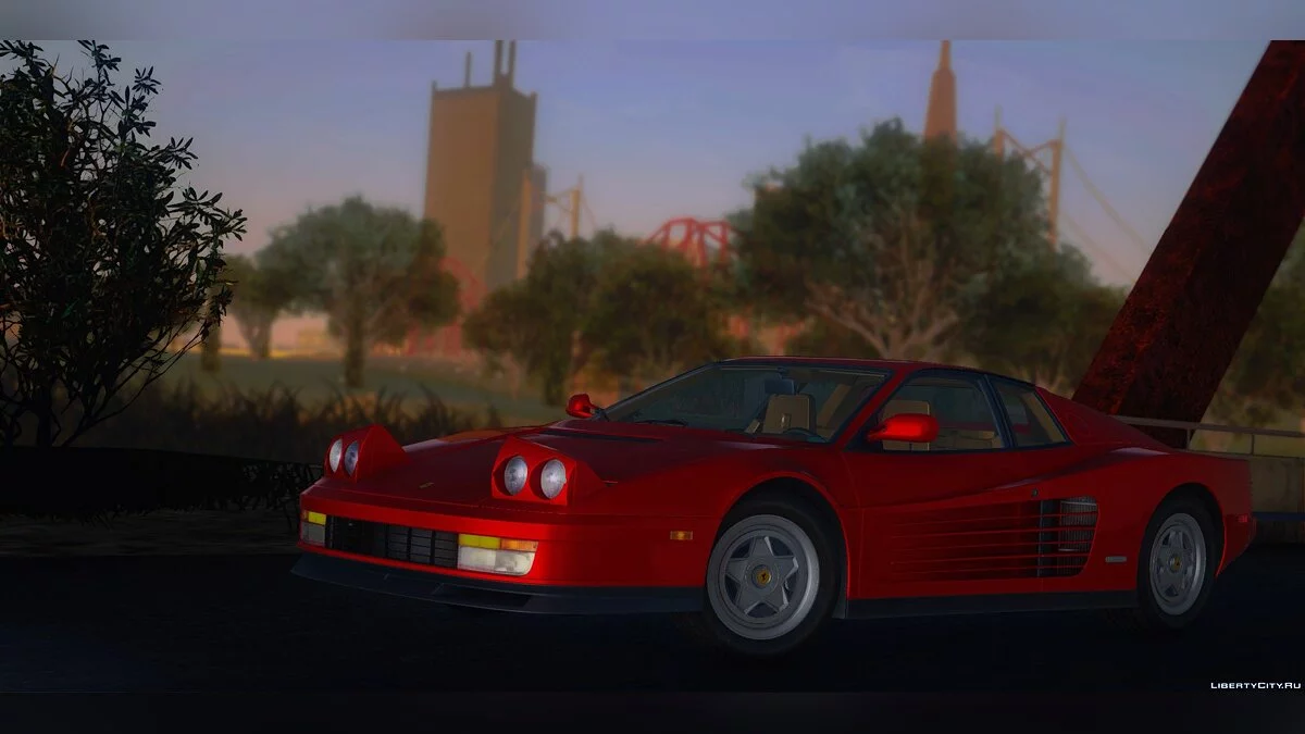 Ferrari Testarossa (US-Spec) 1987 1.01 / GTA San Andreas