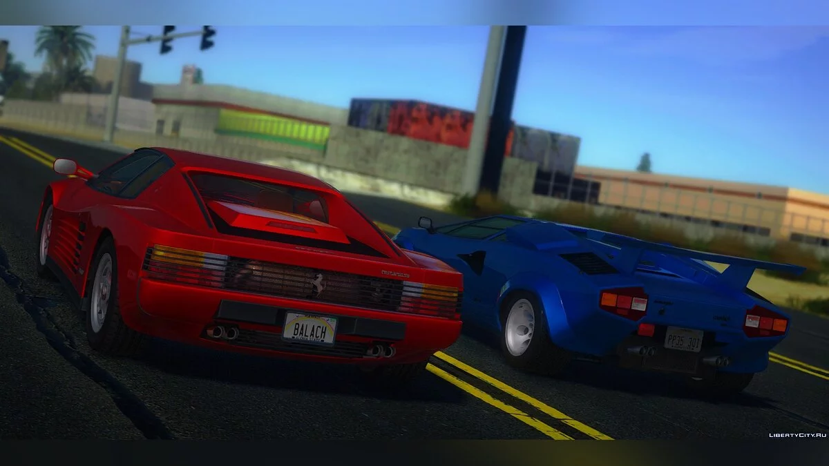 Ferrari Testarossa (US-Spec) 1987 1.01 / GTA San Andreas