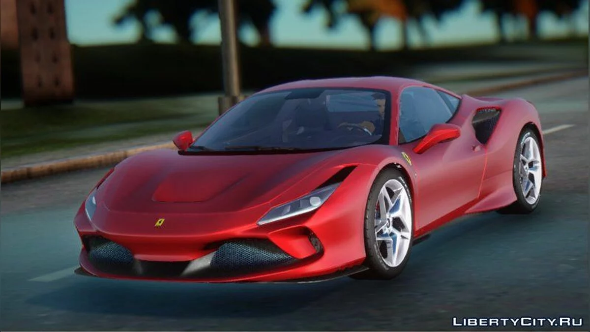 2019 Ferrari F8 Tributo / GTA San Andreas