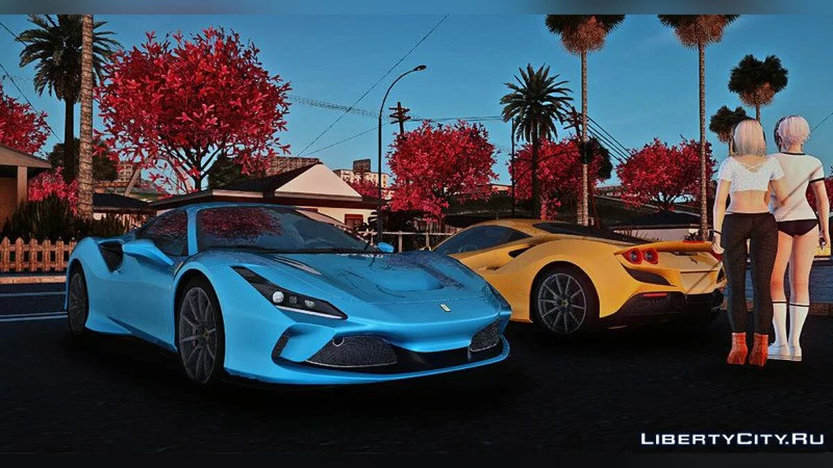 Ferrari F8 Tributo 2020 / GTA San Andreas