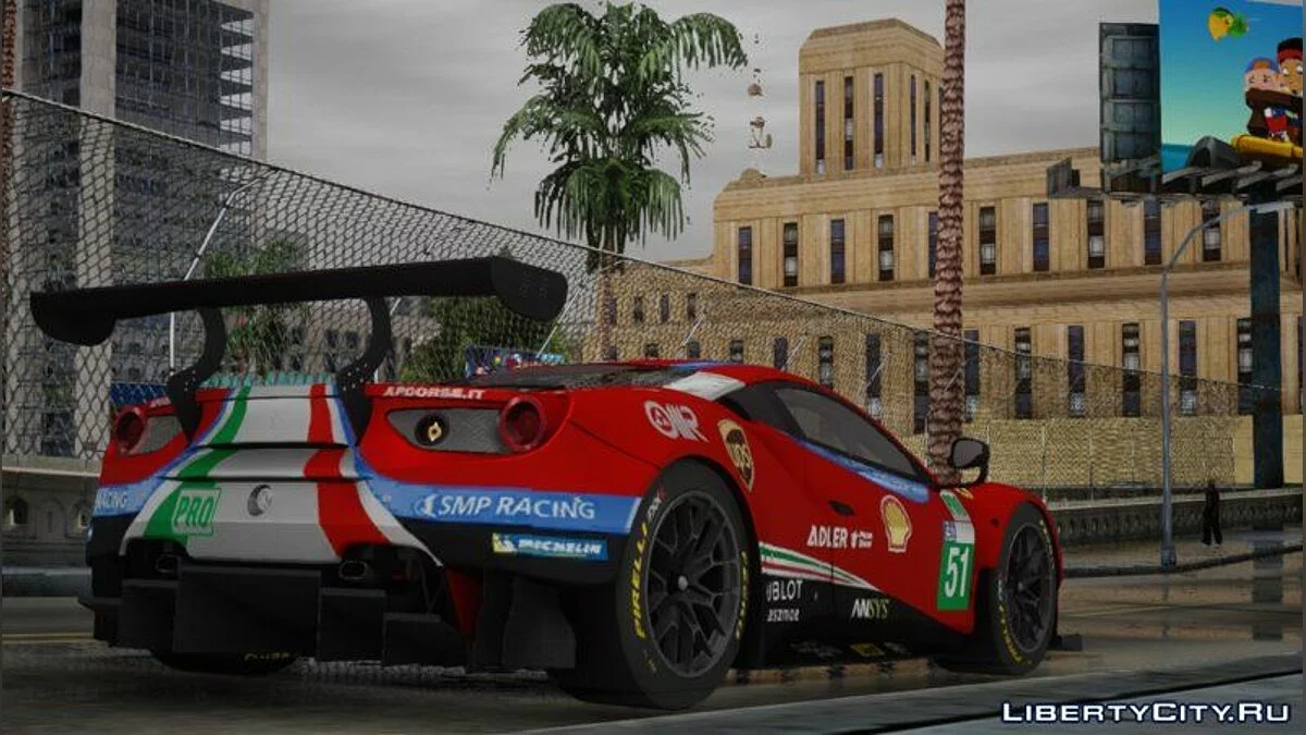 2018 Ferrari 488 GTE EVO (AF Corse) / GTA San Andreas