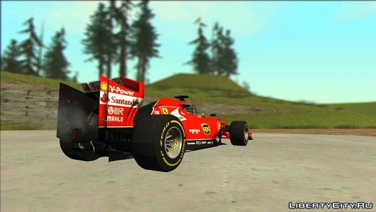 2014 Ferrari F1 F14t #7 / GTA San Andreas