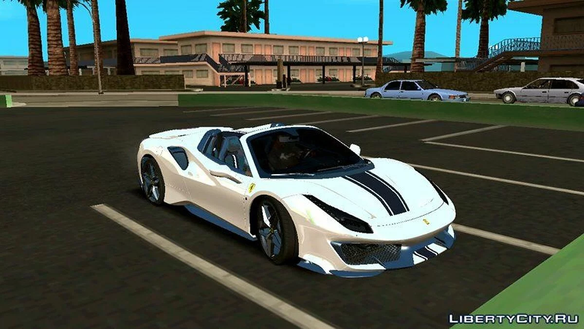 2019 Ferrari 488 Pista Spyder / GTA San Andreas