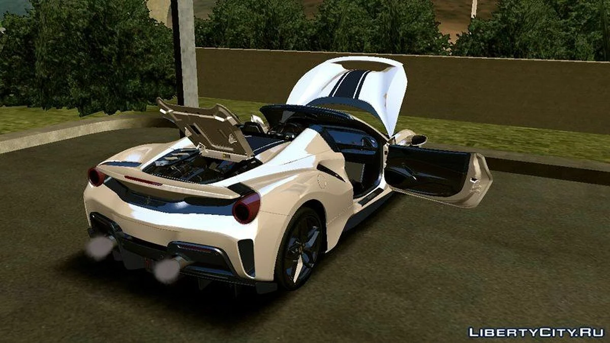 2019 Ferrari 488 Pista Spyder / GTA San Andreas