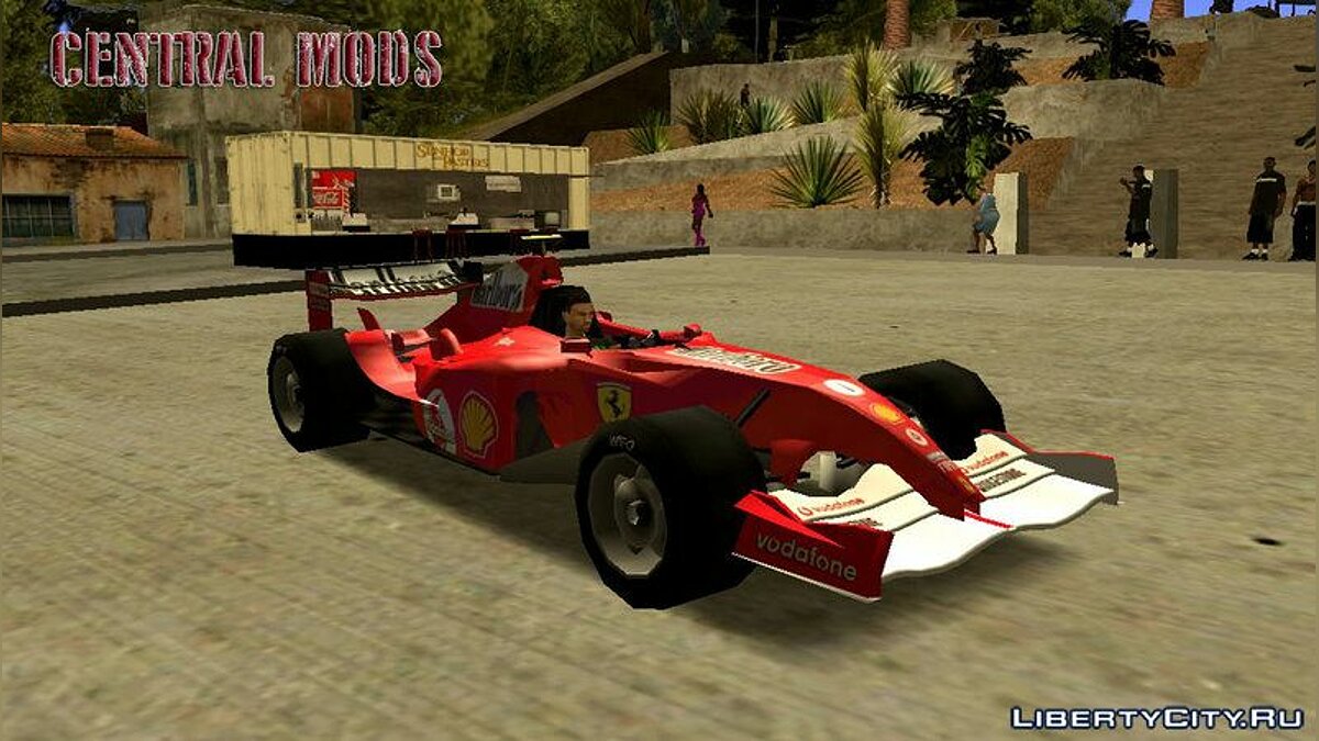 Скачать F1 Ferrari 2005 для GTA San Andreas