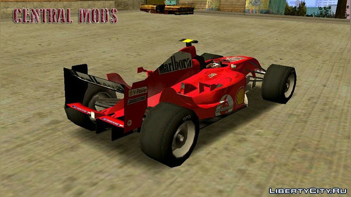 Скачать F1 Ferrari 2005 для GTA San Andreas