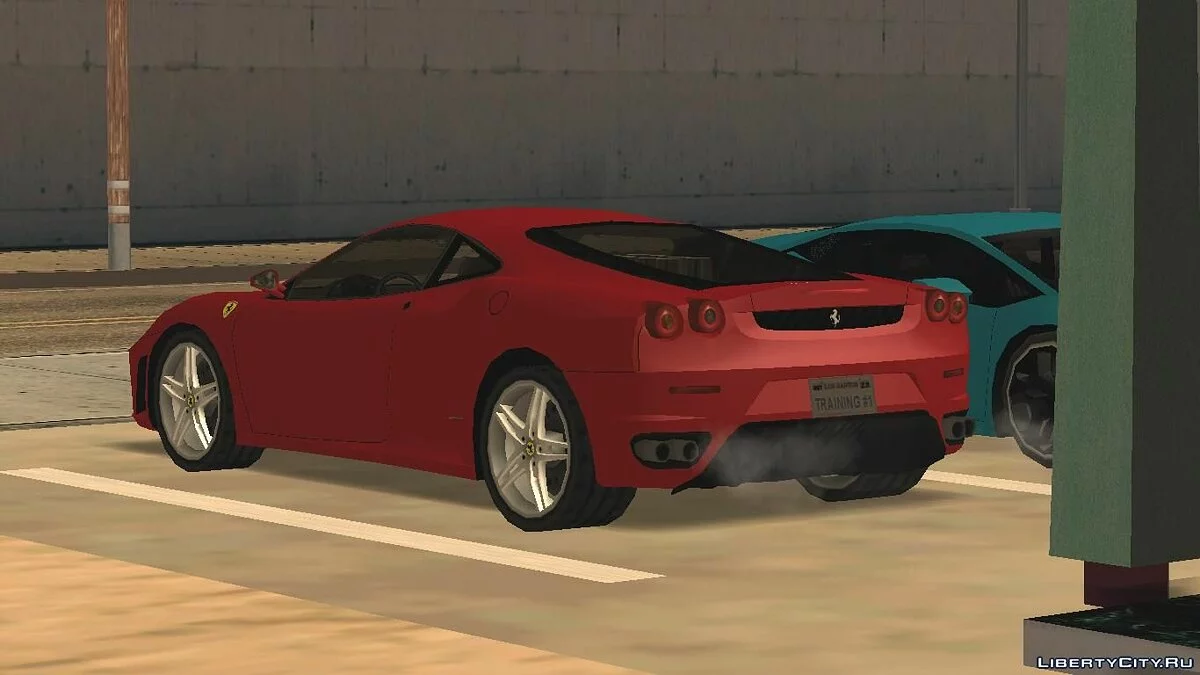 Ferrari F430 low poly / GTA San Andreas