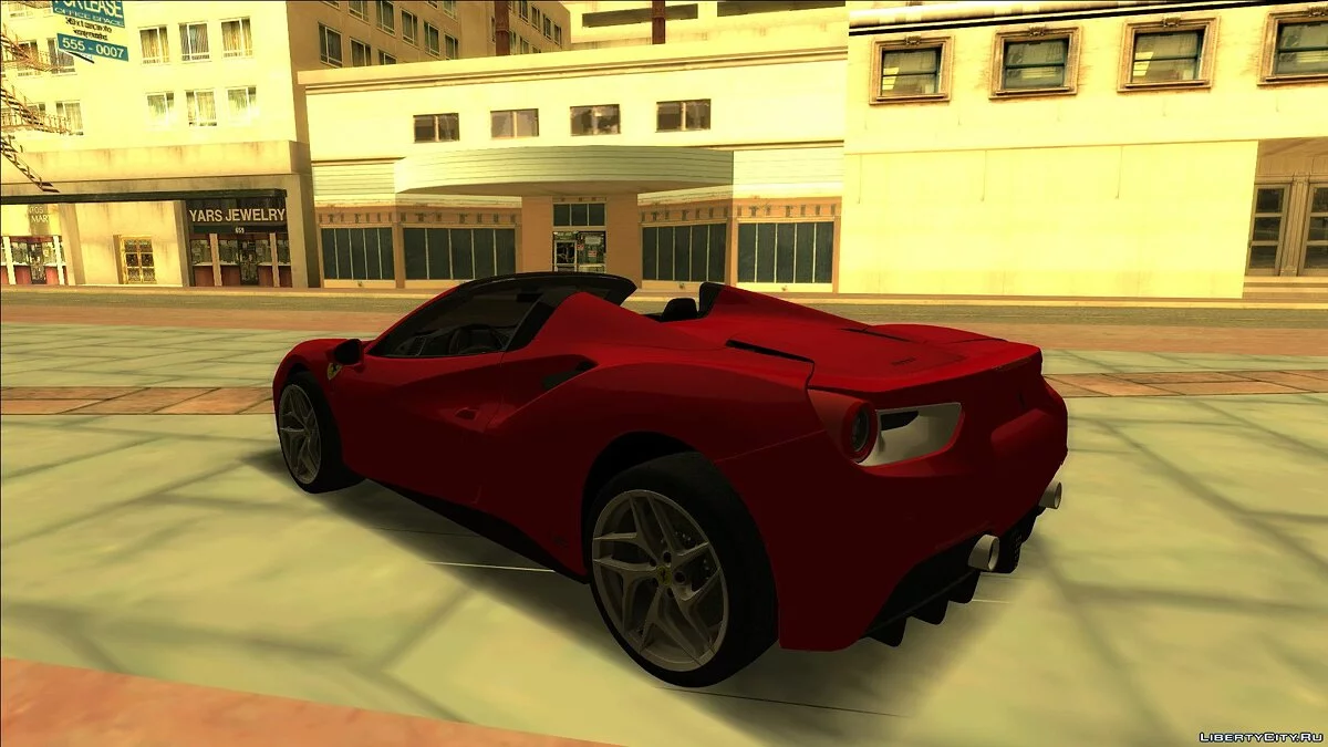 Ferrari 488 Spider 70th Anniversary / GTA San Andreas