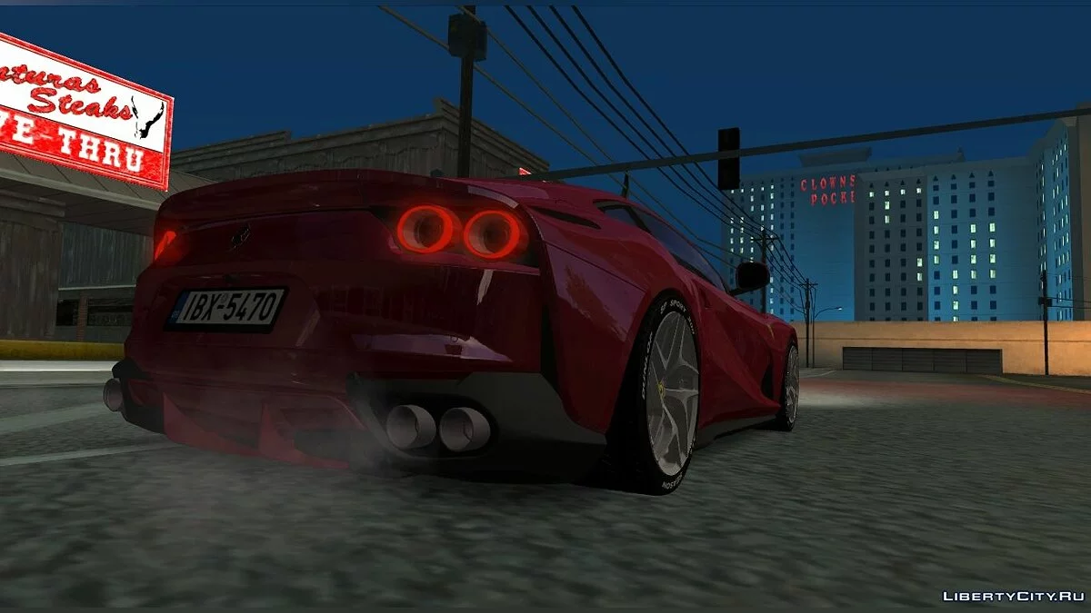 Ferrari 812 Superfast 2018 / GTA San Andreas