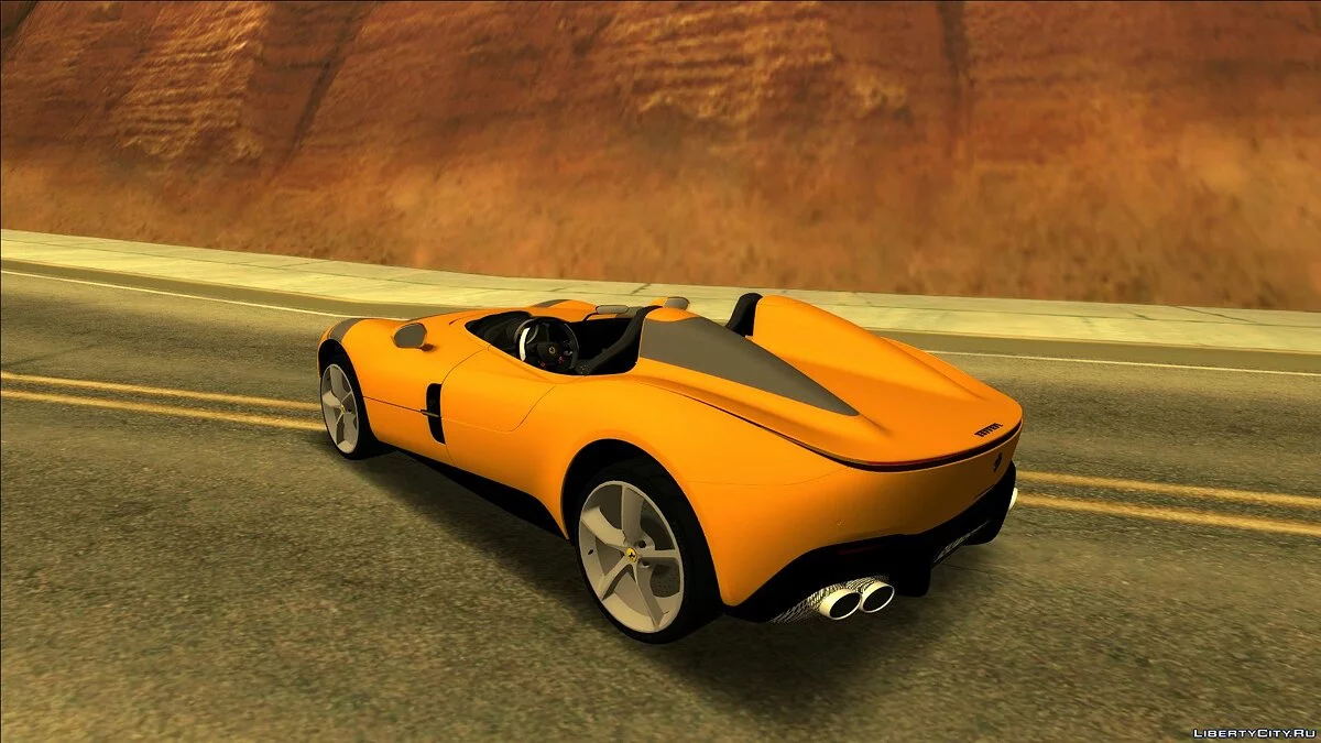 Ferrari Monza SP2 2019 (v 2.0) / GTA San Andreas