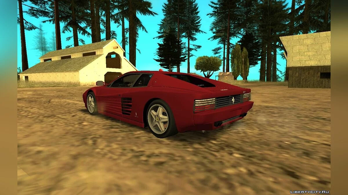 Ferrari 512 TR FBI / GTA San Andreas