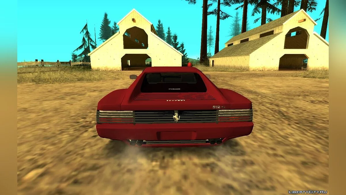 Ferrari 512 TR FBI / GTA San Andreas