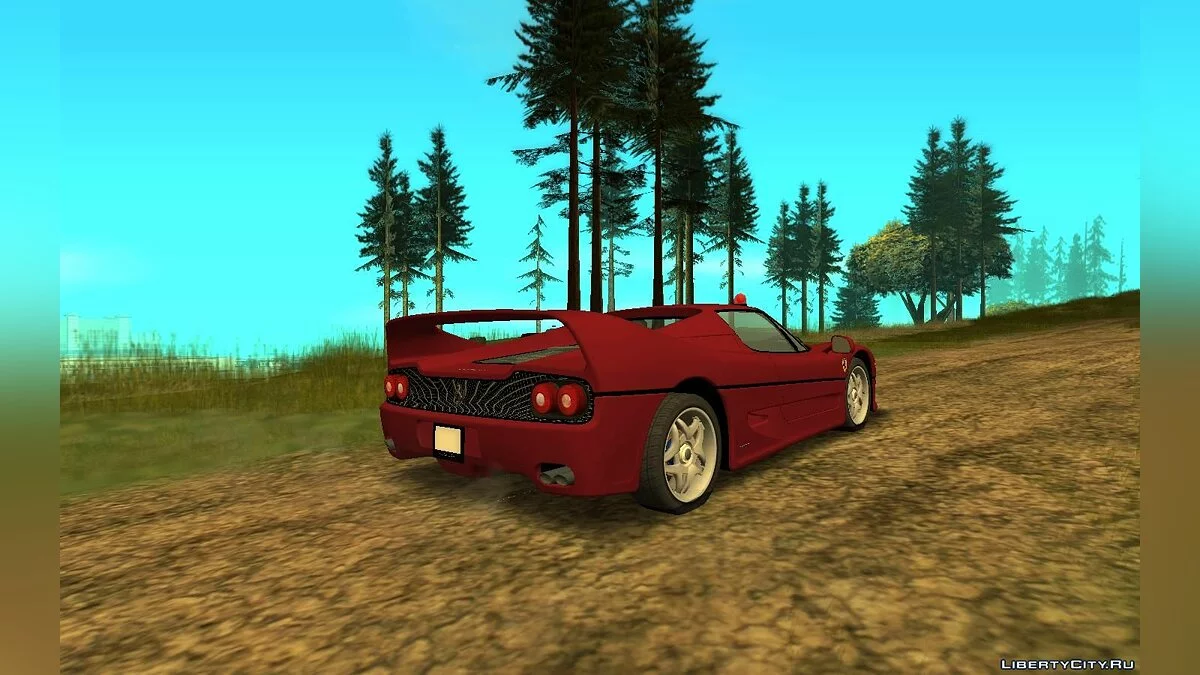 Ferrari F50 FBI / GTA San Andreas