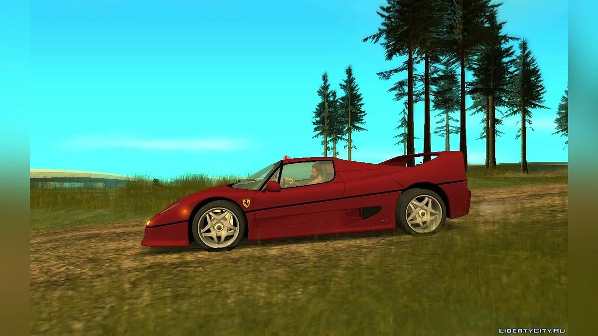 Ferrari F50 FBI / GTA San Andreas