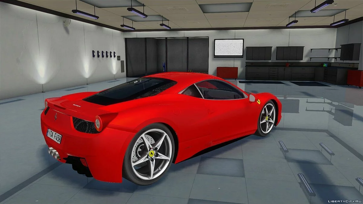 Ferrari 458 Italia 2010 / GTA San Andreas