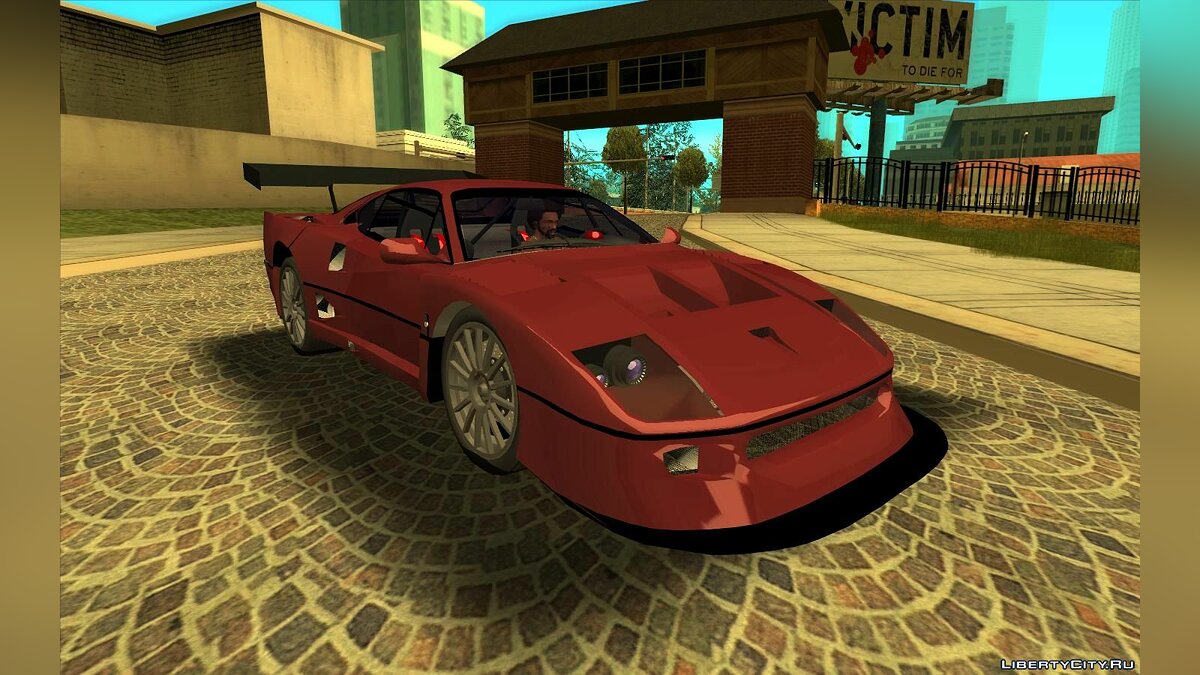 Скачать Ferrari F40 2000 Extreme для GTA San Andreas