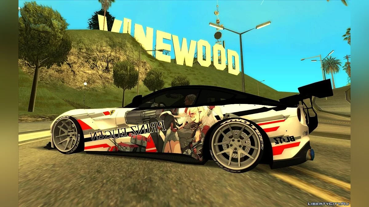 Ferrari F12 / GTA San Andreas