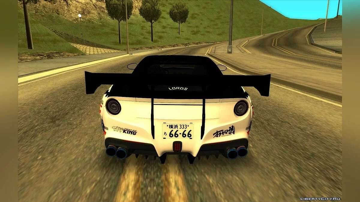 Ferrari F12 / GTA San Andreas