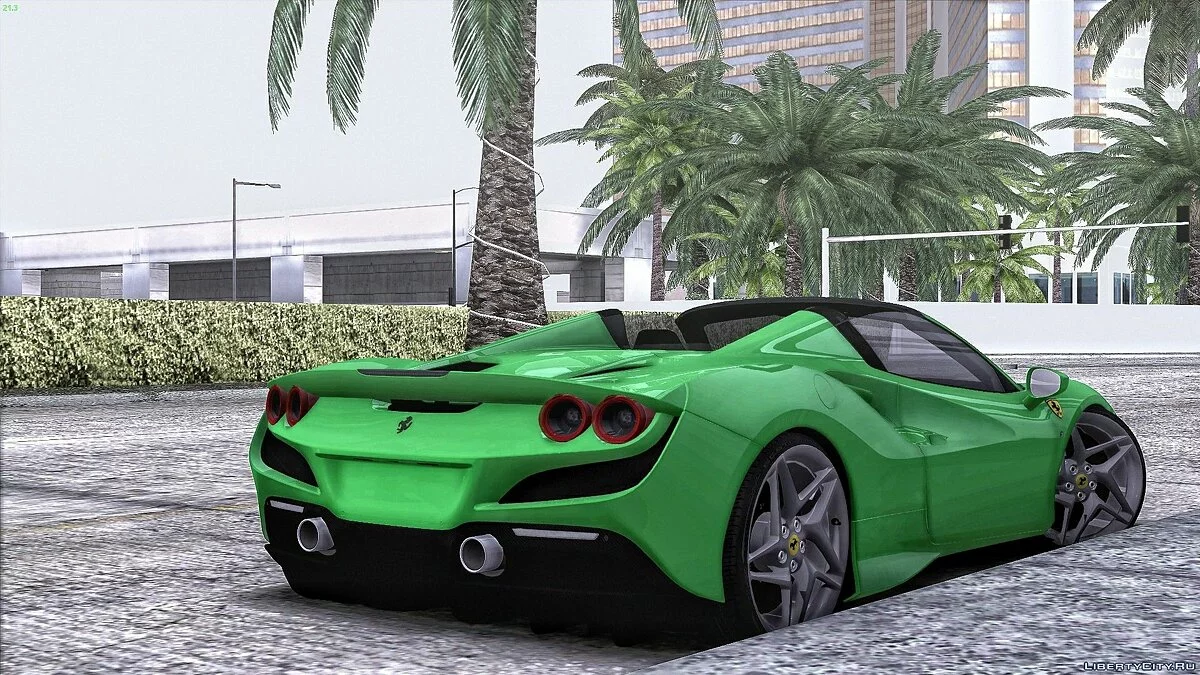 Ferrari F8 Spider 2021 / GTA San Andreas