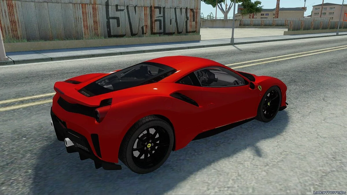 Ferrari 488 Pista / GTA San Andreas