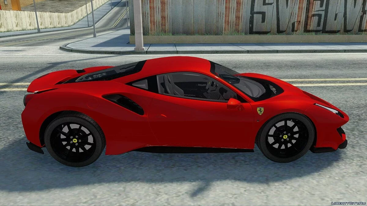 Ferrari 488 Pista / GTA San Andreas