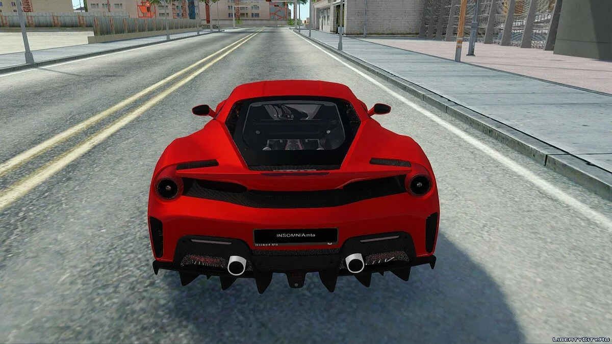 Ferrari 488 Pista / GTA San Andreas