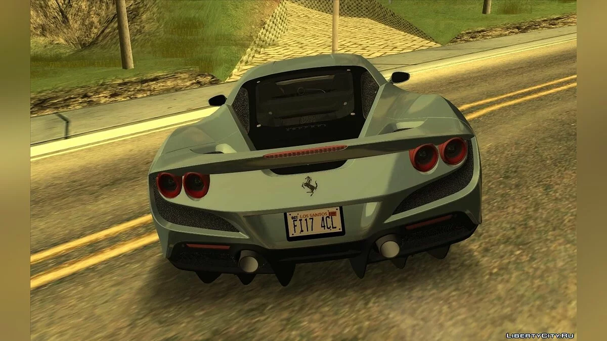 Ferrari F8 Tributo / GTA San Andreas