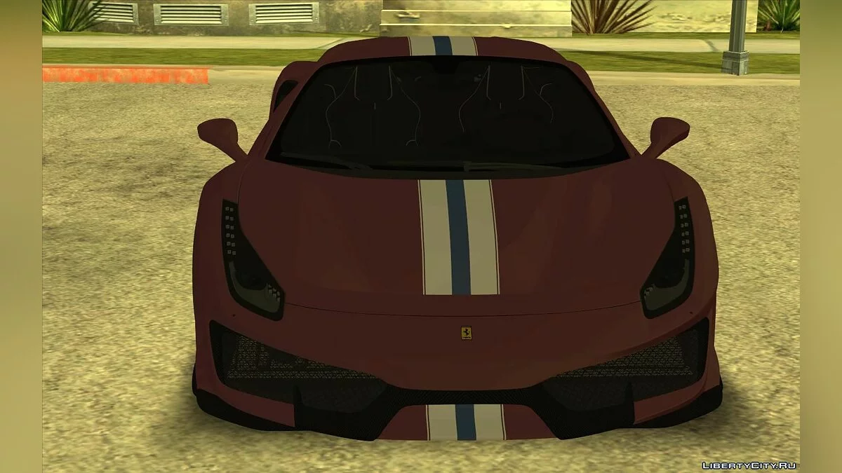 2019 Ferrari 488 Pista  / GTA San Andreas