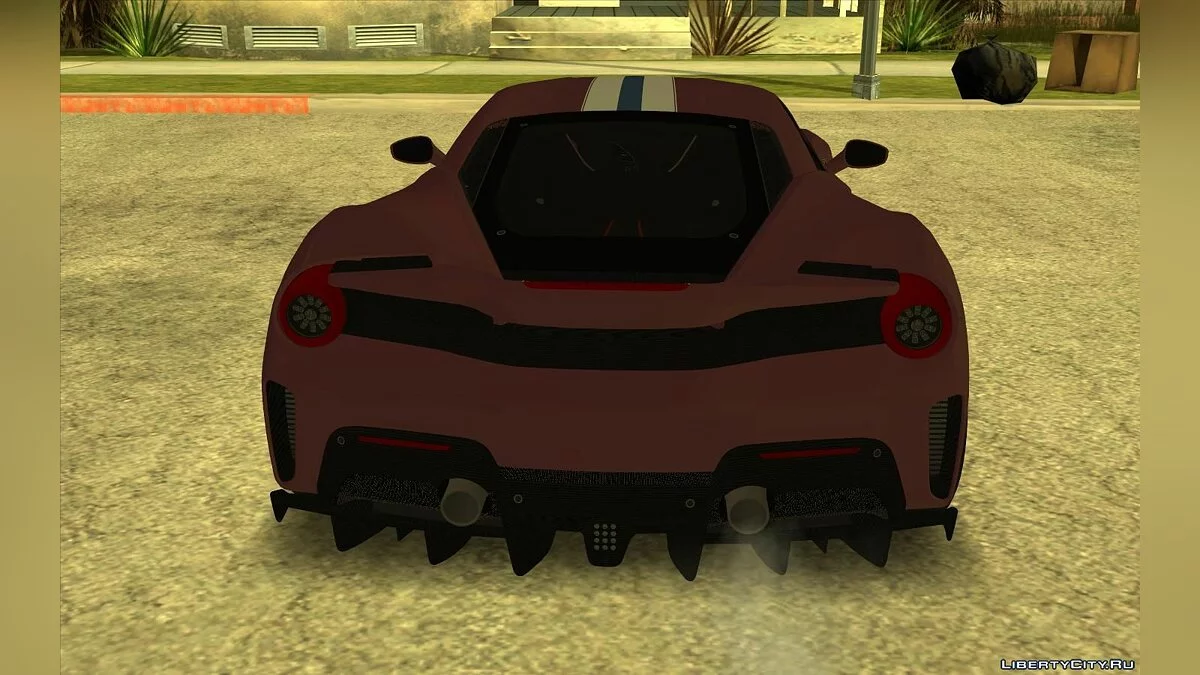2019 Ferrari 488 Pista  / GTA San Andreas