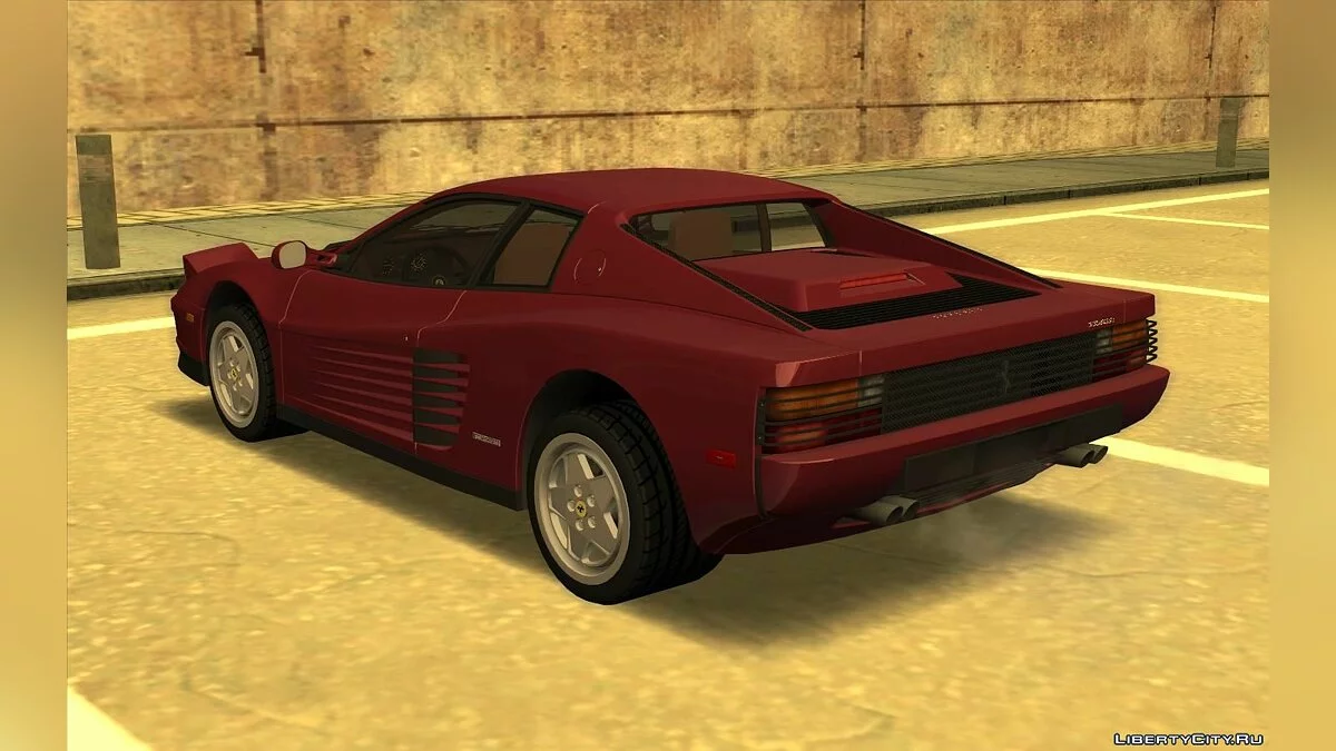 1988 Ferrari Testarossa / GTA San Andreas