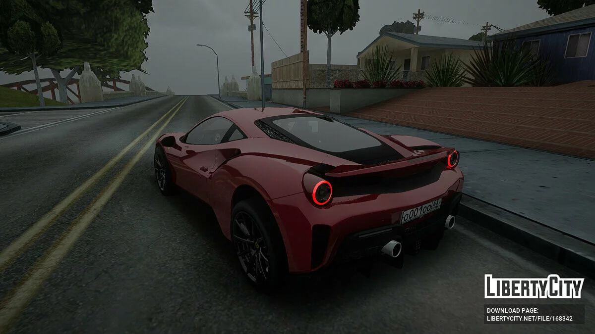 Ferrari 488 / GTA San Andreas