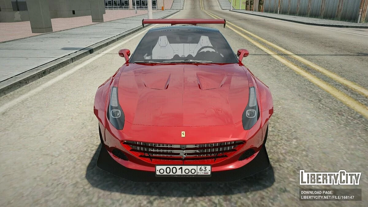 Ferrari California / GTA San Andreas