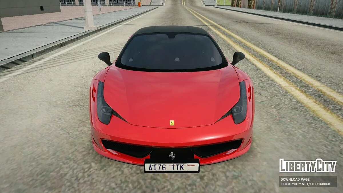 Ferrari 458 Italia / GTA San Andreas