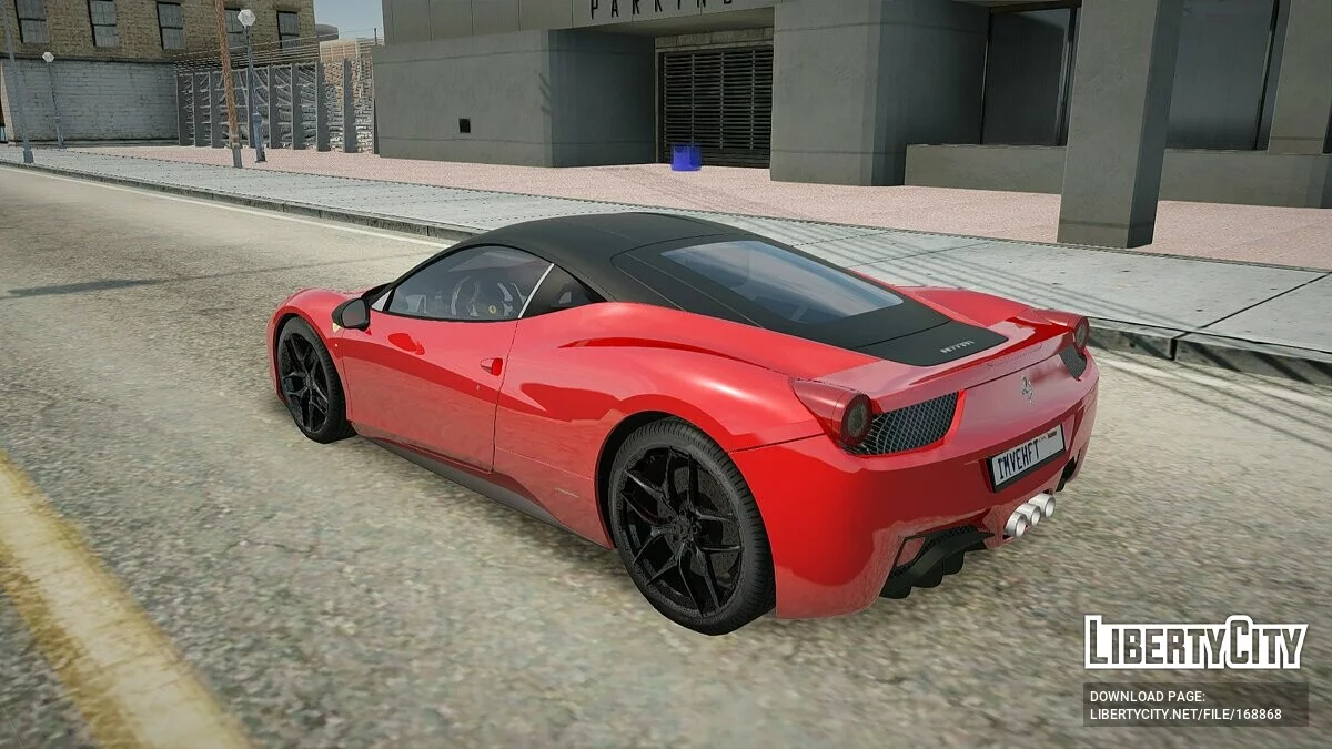 Ferrari 458 Italia / GTA San Andreas