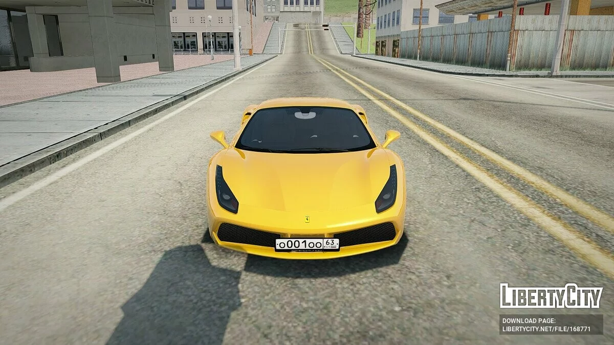 Ferrari 488 / GTA San Andreas