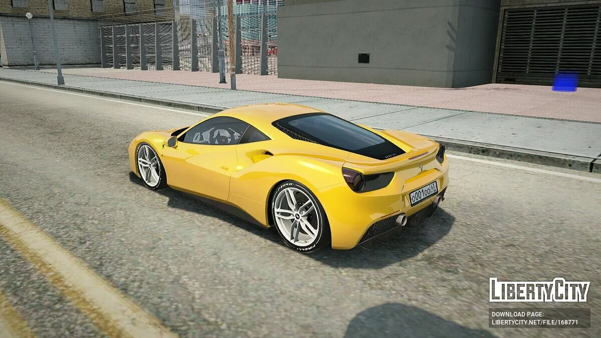 Ferrari 488 / GTA San Andreas