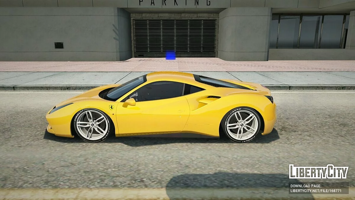 Ferrari 488 / GTA San Andreas