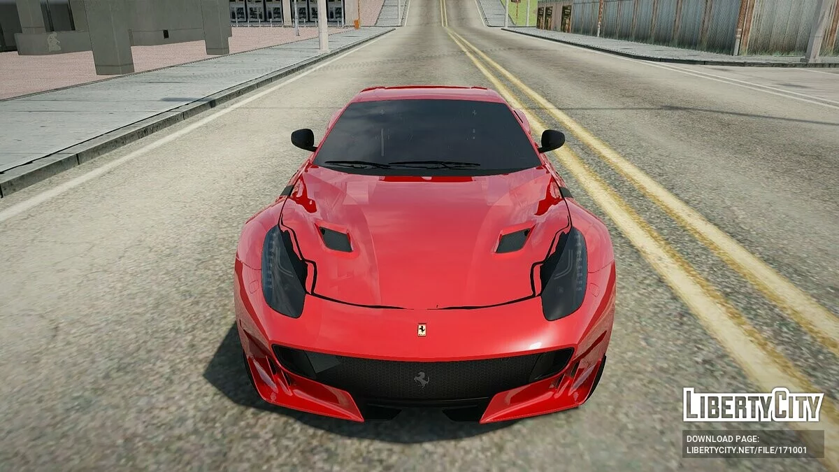 2016 Ferrari F12 TDF / GTA San Andreas