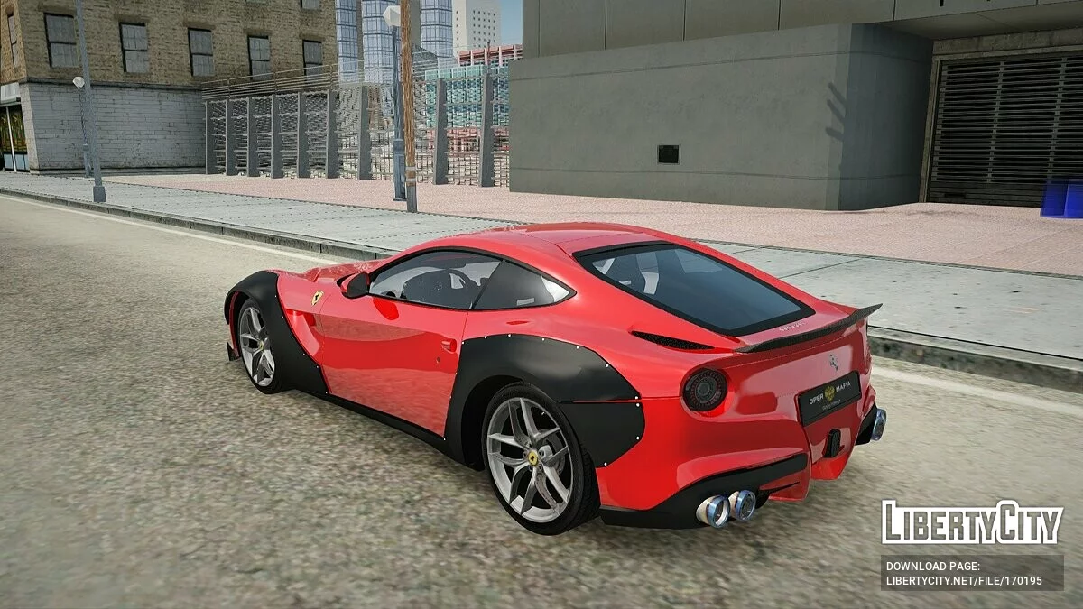 Ferrari F12 Berlinetta / GTA San Andreas