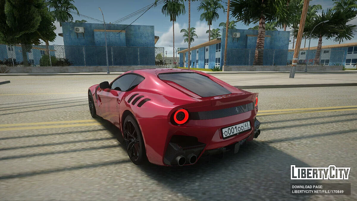 Ferrari F12 / GTA San Andreas