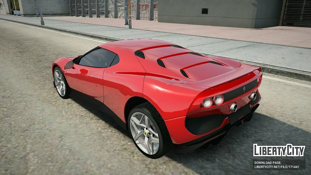 Ferrari SP38 2018 / GTA San Andreas