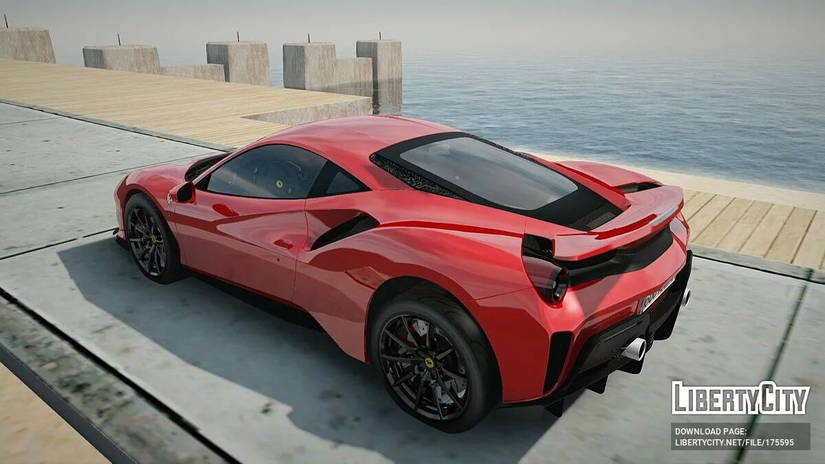 Ferrari 488 Pista / GTA San Andreas