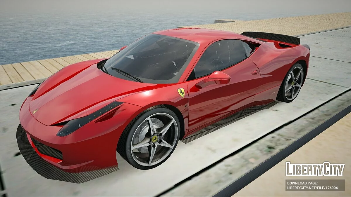 Ferrari 488 / GTA San Andreas