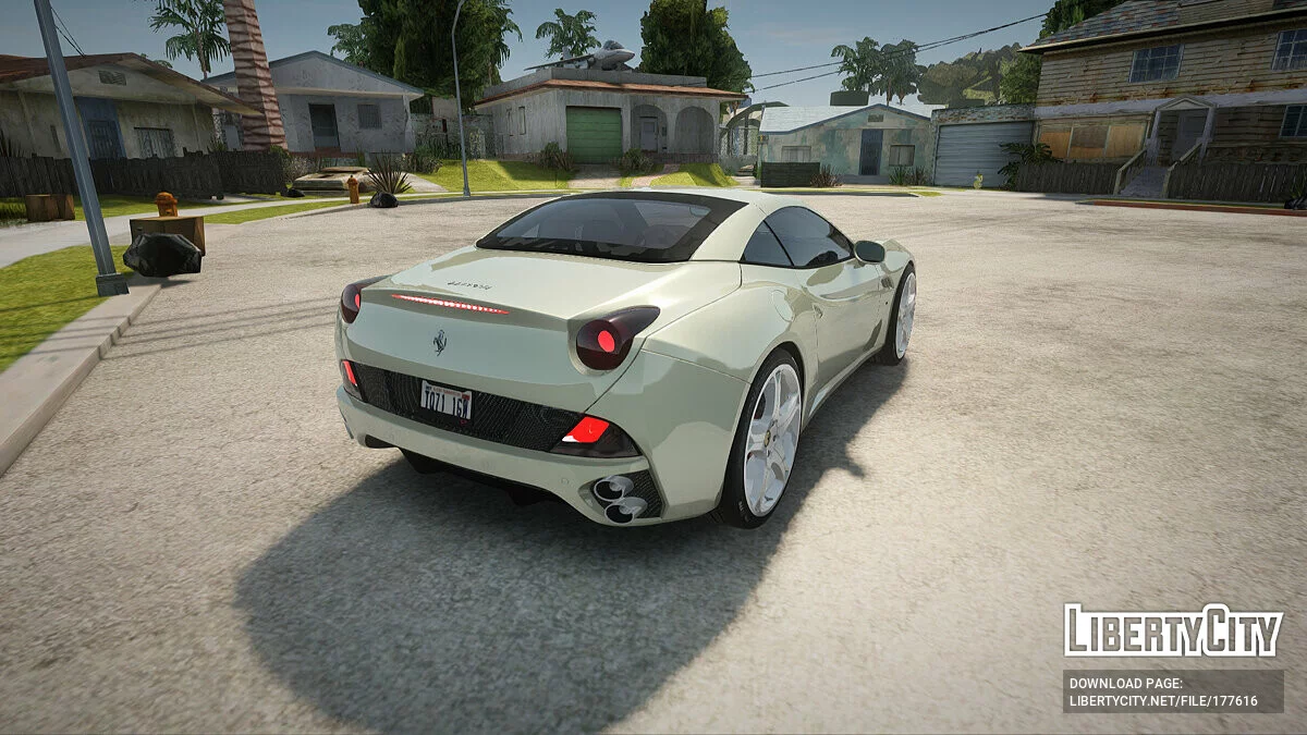 Ferrari California 2009 / GTA San Andreas