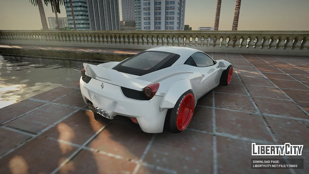 Ferrari 458 Italia Liberty Walk LB Performance / GTA San Andreas