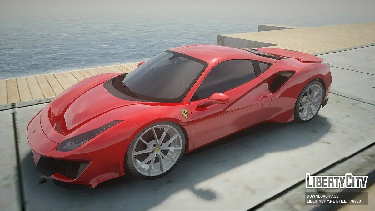 Ferrari 488 / GTA San Andreas